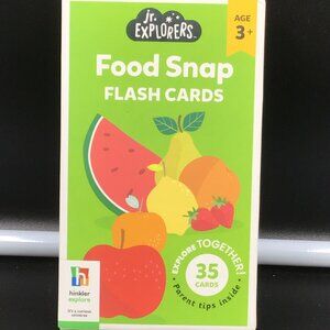 Hinkler Jr. Explorers Food Snap Flash Cards 35 Count